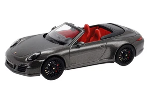 07577 Schuco 1:43 Porsche 911 Carrera GTS Cabrio achat grau - Picture 1 of 1