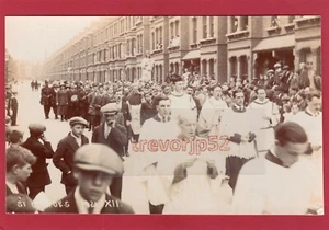 St George's Roman Catholic Cathedral Procession Southwark London 1921 RP  AL363 - Picture 1 of 2