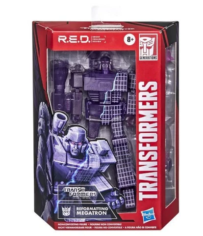Transformers The Movie R.E.D. Reformatting Megatron Non-Converting Action Figure Cover