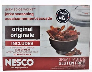 Nesco Original Jerky Seasoning Cure Pack Makes 6 Lbs Gluten Free Snack - Picture 1 of 6