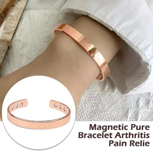 Magnetisches reines Kupfer Armband Arthritis Schmerzlinderung W7X4 9U8R B3R4Hot - Bild 1 von 12