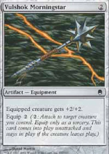 VULSHOK MORNINGSTAR X4 4 4X Darksteel MTG Magic the Gathering Cards DJMagic - Image 1 of 1