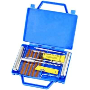 Car Tire Repair Kit with Box Tire Puncture Emergency Repair Tools Car Motorcycle - Picture 1 of 13