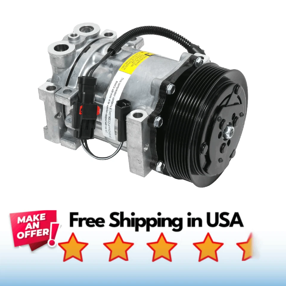 Compressor A/C Fit Dodge Dakota 1996-2001, Dodge Durango 1998-2001 - Image 1 of 1