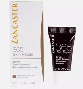 Lancaster 365 Skin Repair Serum Youth Renewal Young-looking Skin Care Beauty 3ml - Picture 1 of 12