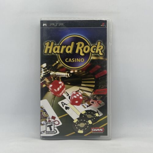 Hard Rock Casino Hardrock Sony PlayStation PSP Portable Video Game Free Post