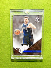 Luka Doncic Silver Foil Card # /249 SP Mavericks  2022 Panini Chronicles Limited
