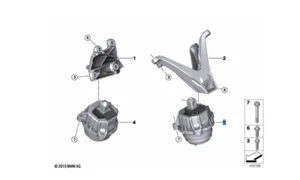 Genuine OEM BMW LEFT Engine Mount (22-11-6-860-457) - Picture 1 of 1