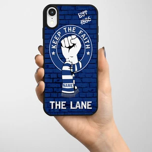 Personalised Tottenham iPhone Case Football Hard Phone Cover Mens Gift KTF61G - Picture 1 of 3