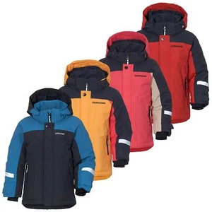 Didriksons Neptun Giacca Bambini Impermeabile Isolato Cappotto Antivento - Foto 1 di 41