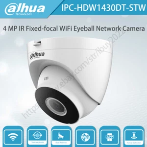 Cámara de red globo ocular WiFi de 4 MP cámara IP de audio bidireccional IPC-HDW1430DT-STW - Imagen 1 de 12