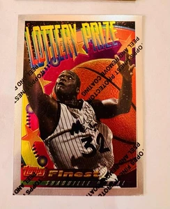 Shaquille O'Neal 1994-95 Topps Finest Lottery Prize Insert w/ Coating - Picture 1 of 1