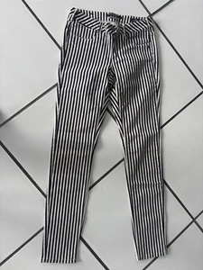 MAISON SCOTCH Damen Jeans Hose LA BOHEMIENNE Mid Rise Skinny W27 L32 gestreift - Bild 1 von 4