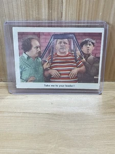 1959 Fleer The 3 Stooges #75 Take Me To Your Leader - Picture 1 of 2