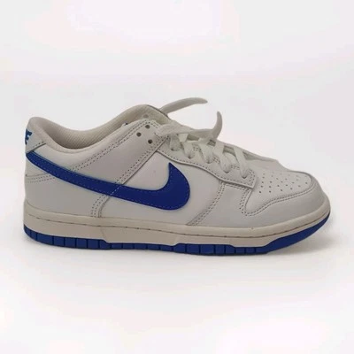 Nike Dunk Low GS Size 4 Youth / Women 5.5 White Hyper Royal DH9765-105 - Image 1 of 4