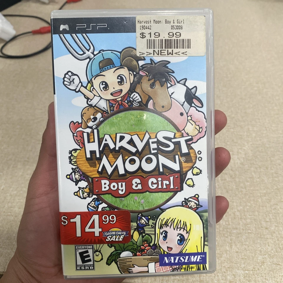 Harvest Moon: Boy & Girl para Sony PSP, 2007 ¡El juego funciona! PlayStation Portátil Foto 1 de 4