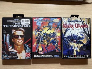 Sega Mega Drive 3 Spiele Set / X-Men/ Terminator / Risky Woods in OVP - Bild 1 von 10