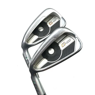 Left Handed Ping G400 Irons / 4-PW / AWT 2.0 Regular Flex - Image 1 of 4
