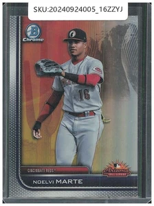 2023 Topps Bowman Noelvi Marte Bowman Scouts Top 100 #AFLS-9 - Picture 1 of 2