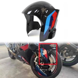 Black w/ Sitcker Front Fender Hugger Mudguard For BMW S1000R S1000RR 2015-2024 - Picture 1 of 5