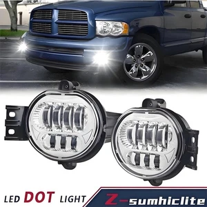 Par de luces antiniebla LED luces de conducción para Dodge Ram 1500 2500 3500 2002-2008 - Imagen 1 de 6