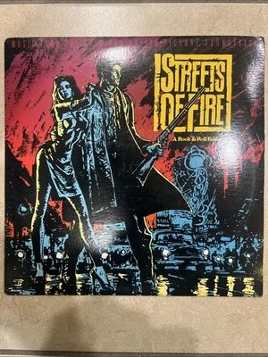 Streets of Fire Soundtrack Vinyl Record LP w/ Inner Sleeve Ry Cooder - Image 1 of 3