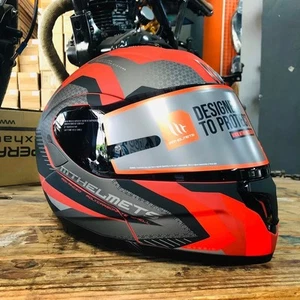 MT Helmet Atom SV Flip Up Fullfaced Double Visor Helmet Hybrid - Pm For Details - Picture 1 of 14