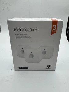 Eve Motion Matter Smart Motion Sensor With Light Sensor 3-pack - Picture 1 of 2