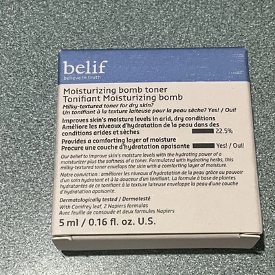 Belif Bomba Hidratante Tónico 5 ml MUESTRA NUEVO GRATIS SH Foto 1 de 2