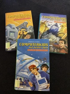 Computerkids auf heisser Spur / Chaos im Hightech-Park , 3 Bd, fester Einband , - Bild 1 von 5