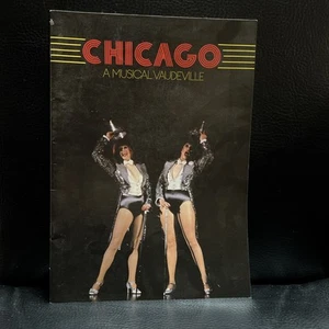 Programa libro programa vodevil musical Chicago 1981 Nancye Hayes - Imagen 1 de 7