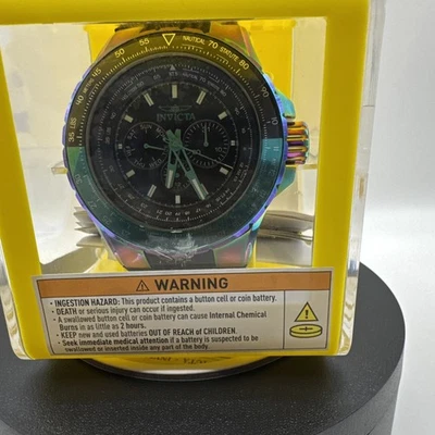 37033 - Reloj Hombre Invicta Aviator Skyshock - 50mm, Negro (37033) #8 Foto 1 de 4