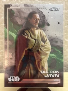 2024 Topps Chrome Star Wars #128 Qui-gon Jinn - Bild 1 von 2