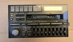 1984 1985 Toyota Celica Supra MA61 OEM AM FM Cassette Radio / Equalizer Stereo - Bild 1 von 8