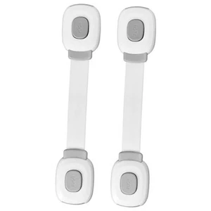 Baby Cabinet Locks, Child Safety Cabinet Proofing -Child Safety 2Pack Grey - Picture 1 of 7