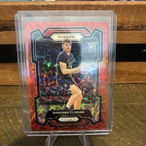 2024 Panini Prizm Draft Picks - Donovan Clingan #9 Red Scope Prizm 42/88 (RC) - Bild 1 von 2