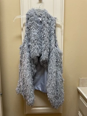 Chaleco TCEC, esponjoso, azul claro, pequeño Foto 1 de 4