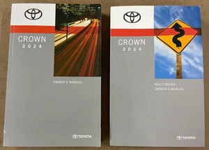 2024 24 Toyota Crown Owners Manual Users Guide & Multimedia Owners Manual - Picture 1 of 4
