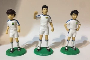 3 Figures Carter Denver Mason New Team dalla Serie Holly & Benji Come da Foto - Foto 1 di 5