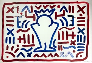 ORIGINAL FRANCIS TUCKER - Unikat HUAX #232- 2025 handsigniert 70x100cm - Bild 1 von 7