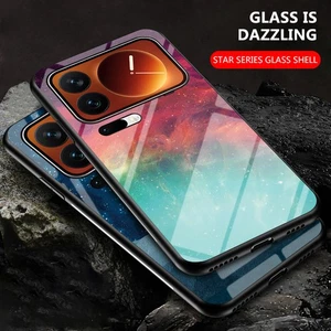 Per XiaoMi 17 Pro, custodia in vetro spaziale posteriore armatura ibrida di lusso - Foto 1 di 17