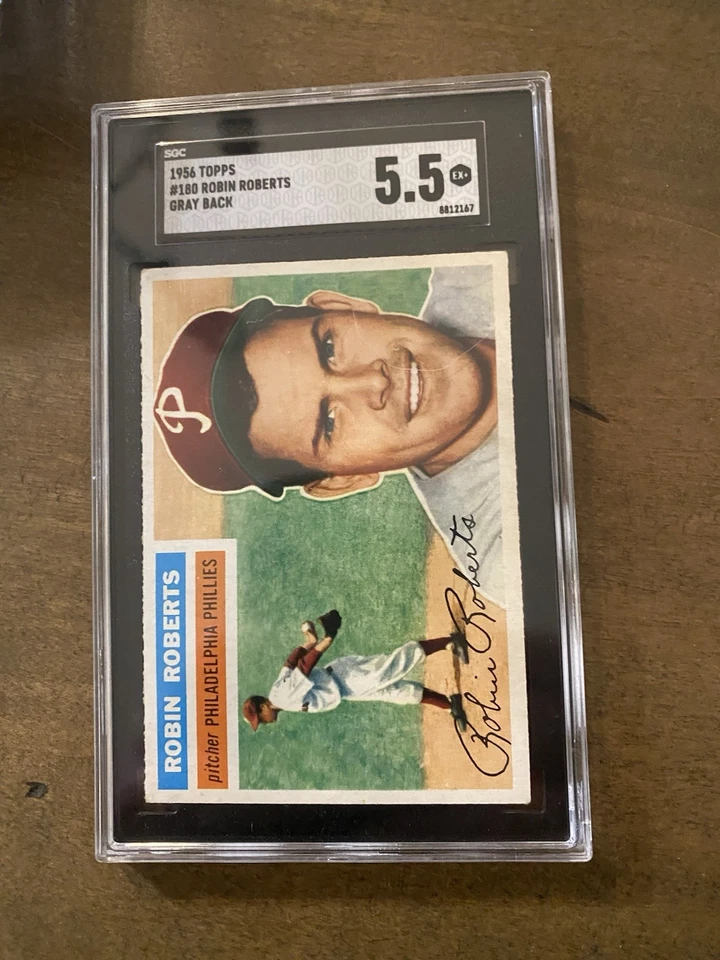 1956 Topps Robin Roberts #180 - Image 1 of 1