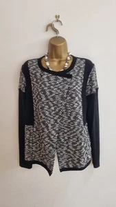 BNWT Smart Joseph Ribkoff Monochrome Jacket With Stretch Size 12 RRP £210 - Picture 1 of 6