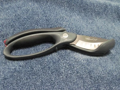 Pampered Chef Salad Chopper Double Bladed Herb Cutting Scissors Shears Locking - Image 1 of 4