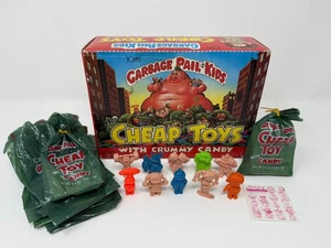 1986 Topps Garbage Pail Kids Cheap Toys with Crummy Candy Complete Set + Box ++ - Picture 1 of 19