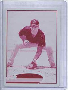 2012 Topps Pro Debut Matt Davidson Magenta Printing Plate..Only 1/1 in World