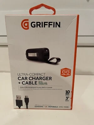 Griffin PowerJolt Mobile Select Series Compact Car Charger Micro USB - Image 1 of 4