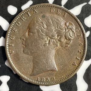 1853 Great Britain Farthing Lot#E1786 Nice! - Picture 1 of 2