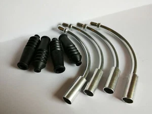 2 Paar V-Brake-Nudeln Kabel Guide Rohr Kunststoff Stiefel Fahrrad - Bild 1 von 1