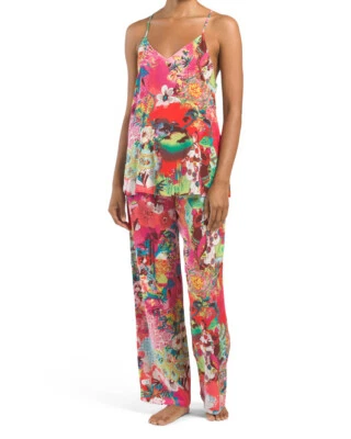 Conjunto de pijama Josie NATORI 2 peças tecido impresso Essentials (tamanho P) - Imagem 1 de 2